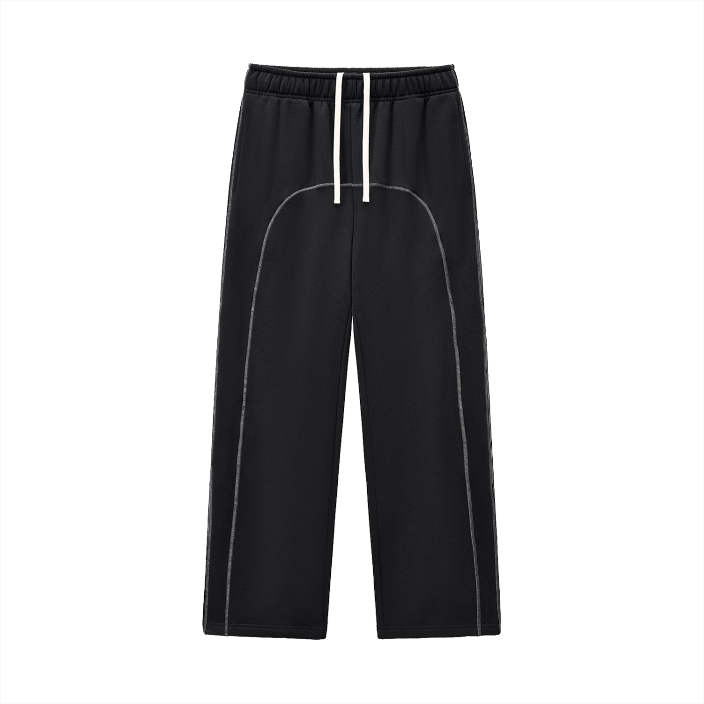 relaxed pants (black)