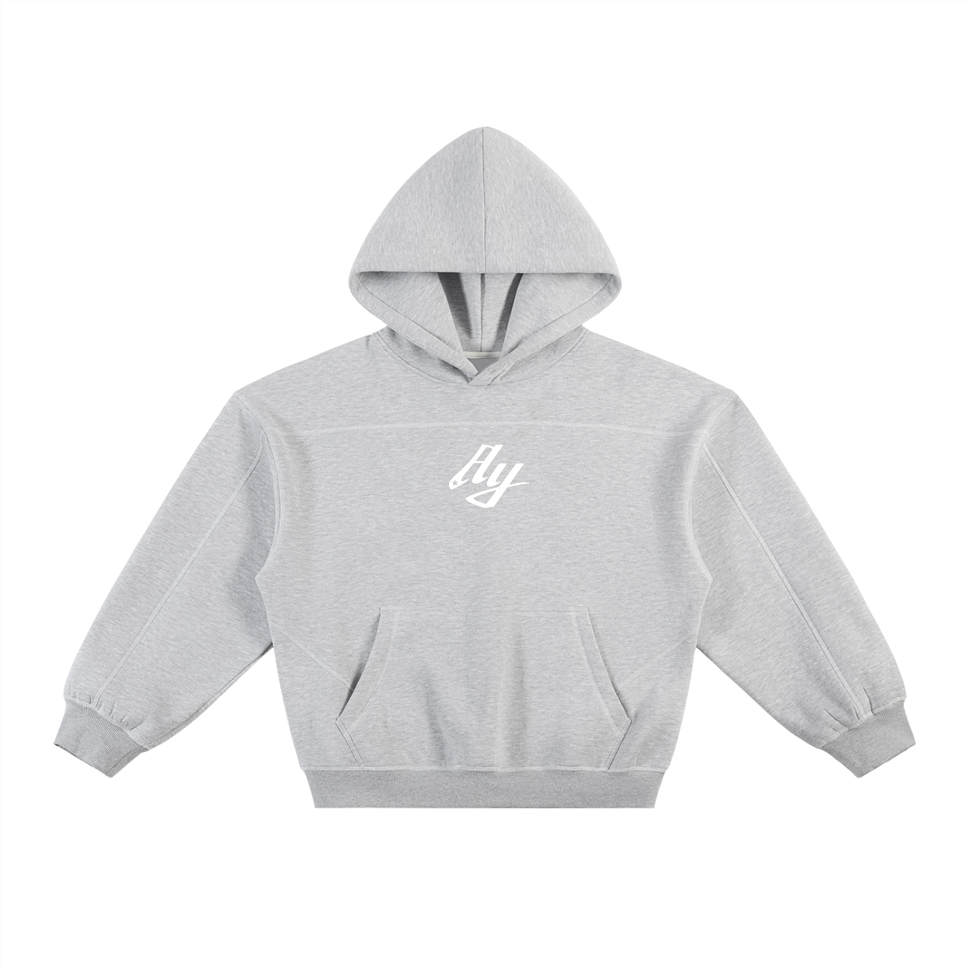 boxy hoodie (grey)