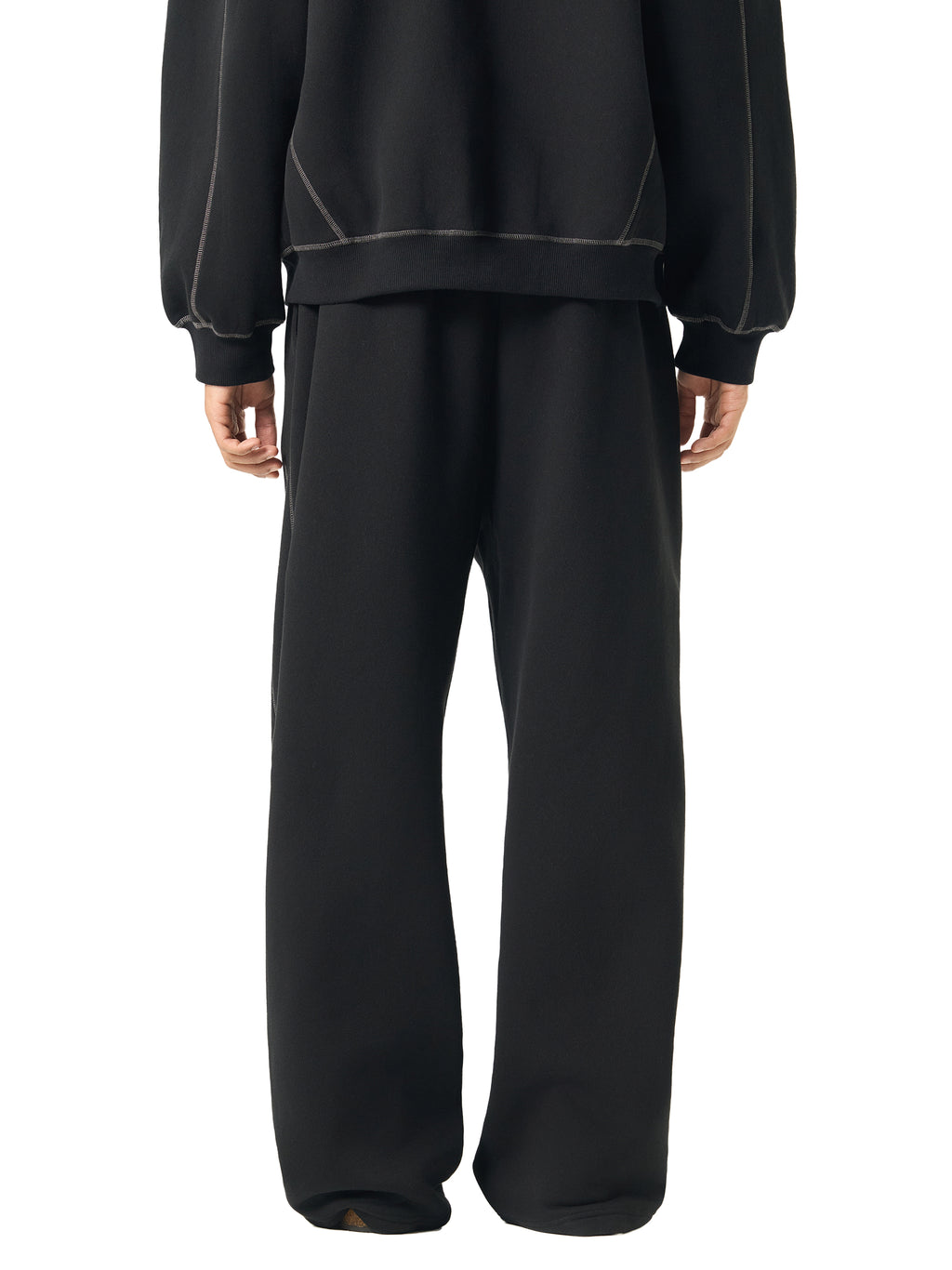 relaxed pants (black)